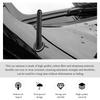 Radio Aerial Antenna Car Roof Antenna Carbon Fiber 3.5/8/12cm Radio FM/AM Metal Receiving Antennas Short Stubby Mast Antenna