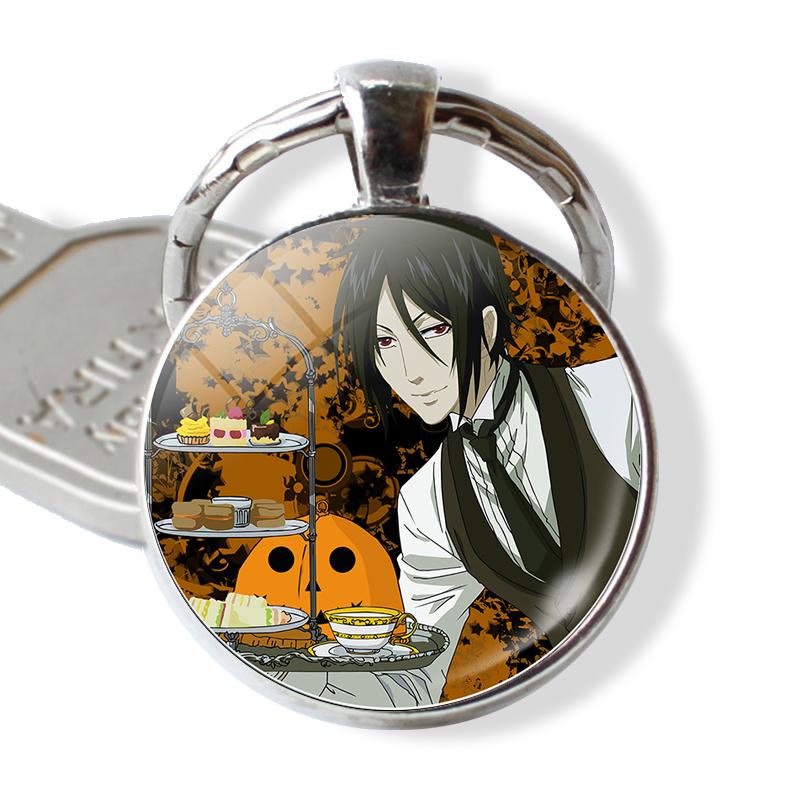 Cheap Black Butler Metal Keychain Kuroshitsuji Ciel Phantomhive ...