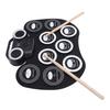 9 Pad Electric Drum Set with Pedals Stick Multifunctional Portable Roll Up Electronic Drum Pad for B