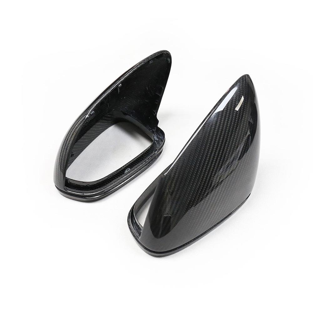High Quality Dry Carbon Fiber Mirror Covers For Porsche 911 992 S 4s Turbo S Direct Mirror Caps Replacement Mirror Covers