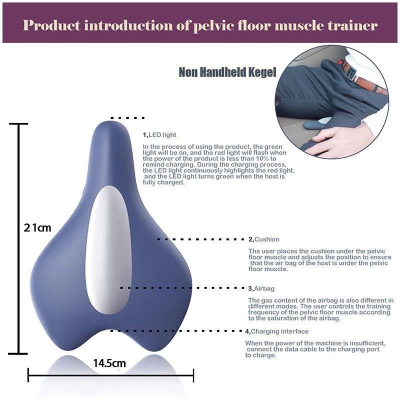 External Pelvic Floor Trainer, Prostate Therapeutic Apparatus,Muscle Trainer Kegel Fitness Trainer