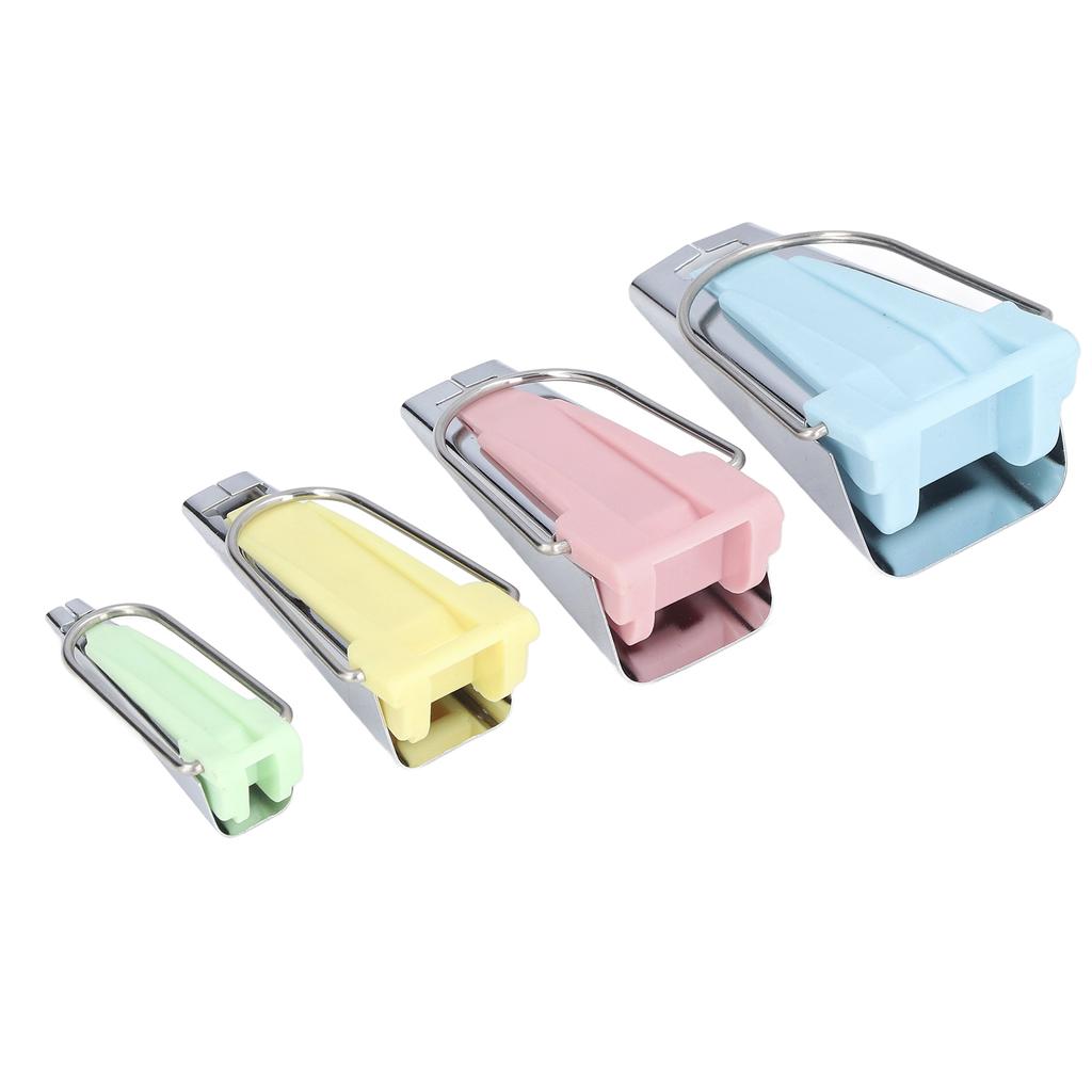 4Pcs Bias Tape Maker Accurucy Household Sewing Quilting Tools DIY Patching Work Supplies