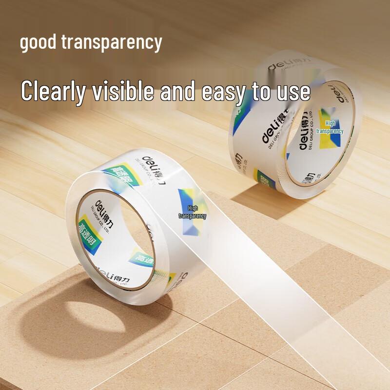 Deli Transparent Adhesive Tape