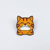 Calico Cat Cartoon Brooch - Cute Backpack Decoration & Fashion Metal Badge