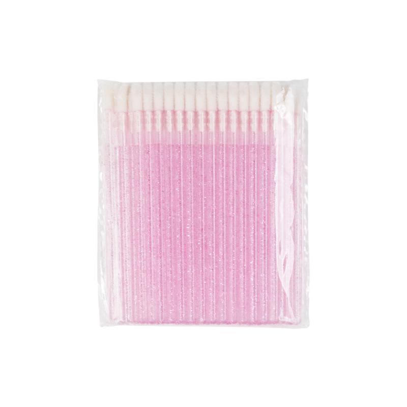 Disposable Crystal Rod Lip Gloss Brush - 7 Colors, Portable Beauty Tool for Lipstick Application.