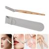Manual Eyebrow Shaper Trimmer with   Mesh Guard Stainless Steel Facial Hair Trimmer for Men Women