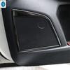 Schwarzes gebürstetes Style Frontlüftungsgitter / Türlautsprecher / Scheinwerferschalter Abdeckung Zierleisten Zubehör für Ford Focus MK4 - 2025