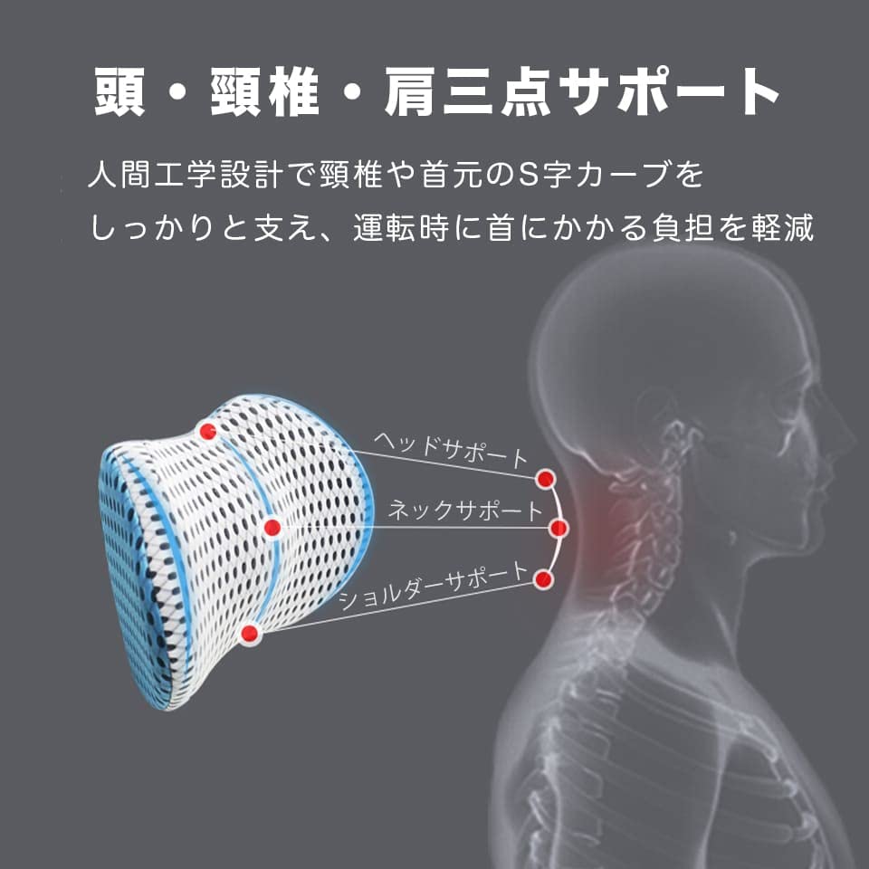 LIFE99 Neck Pad, Car Cushion, Memory Foam, Neck Pillow, Driving, Travel, Sleeping In Car,