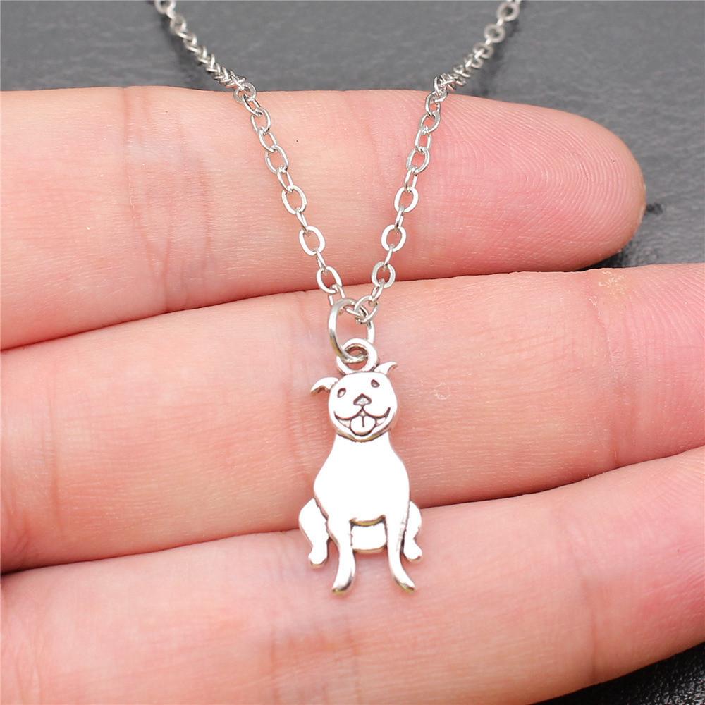 Haustier Hund Katze Halskette auf dem Hals 43cm Kette männlicher Schmuck Geburtstag ästhetische Kunst liefert