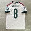 25/26 Real Madrid dres UCL 10 Mbappe 7 Vinicius 5 Bellingham Fotbalový dres