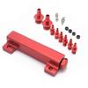 Car Vacuum Block Intake Manifold, Universal 6 Port Vacuum Block Intake Manifold Kit Fuel Gas Wastegate Turbo Boost