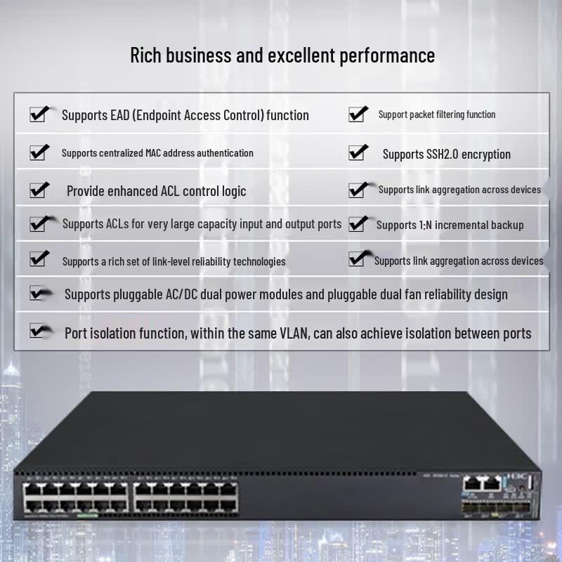 H3C S5560-30C-EI-G-H1 Aggregation Switch