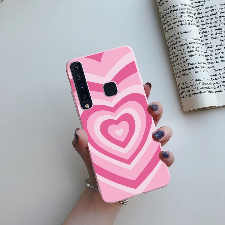 Flower Phone Case For Samsung A9 2018 A920 SM-A920F Back Cover Silicone Painted Soft Fundas for Samsung Galaxy A9 A 9 2018 Cases