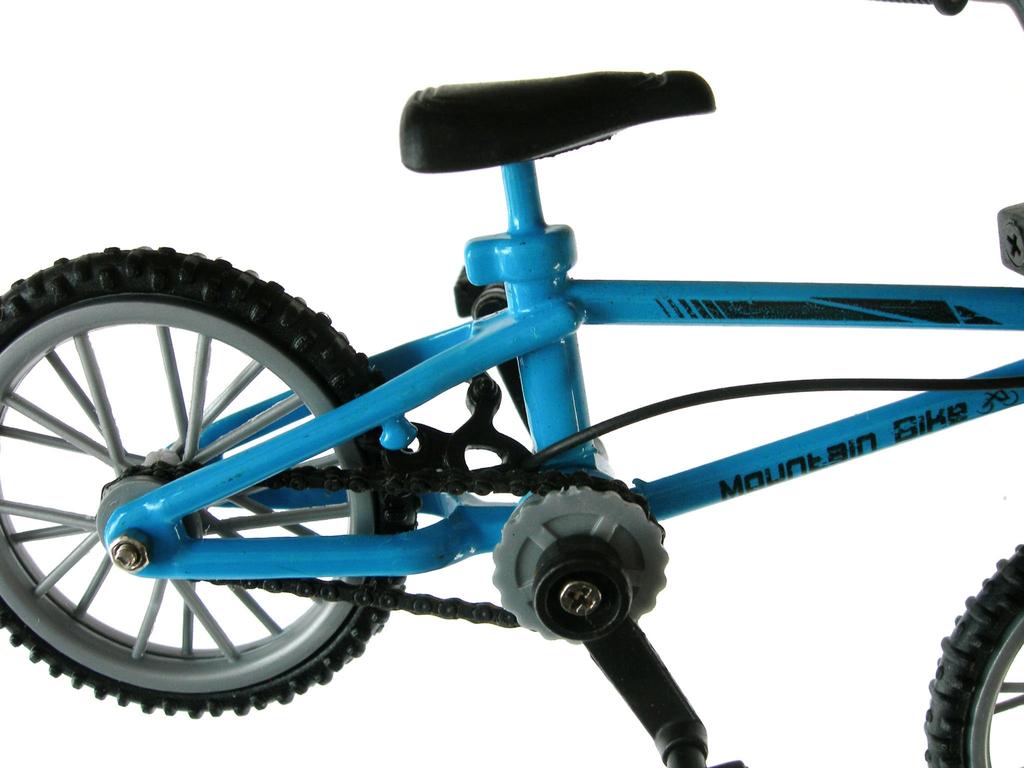 Sada 3 miniaturních BMX kol s ocelovým rámem