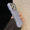White Denim Pattern Phone Case for Apple 17 Pro Max, 16/15, New 14 Pro Max, 13 Mini