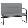 Bench Light Grey 100 x 64 x 80 cm Fabric