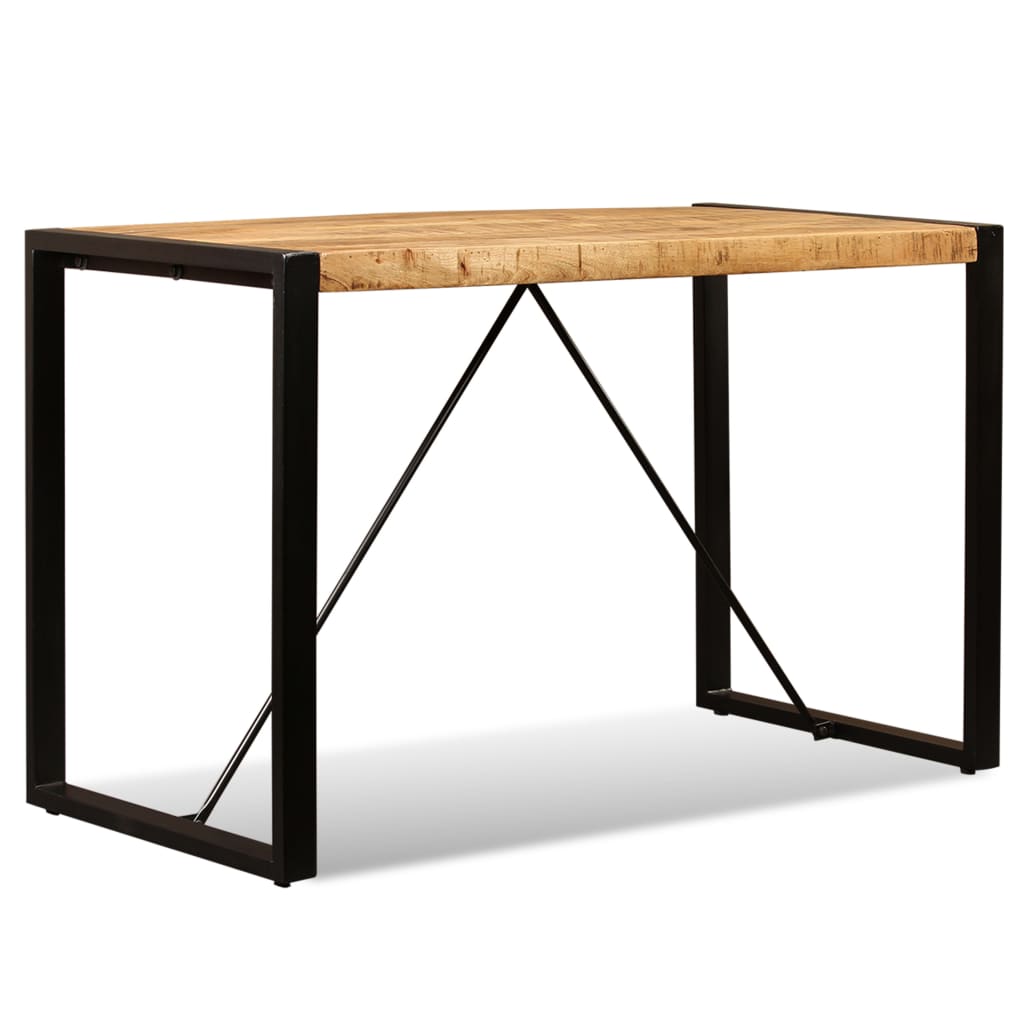 Vidaxl Stół Jadalniany, Surowe Drewno Mango, 120 Cm