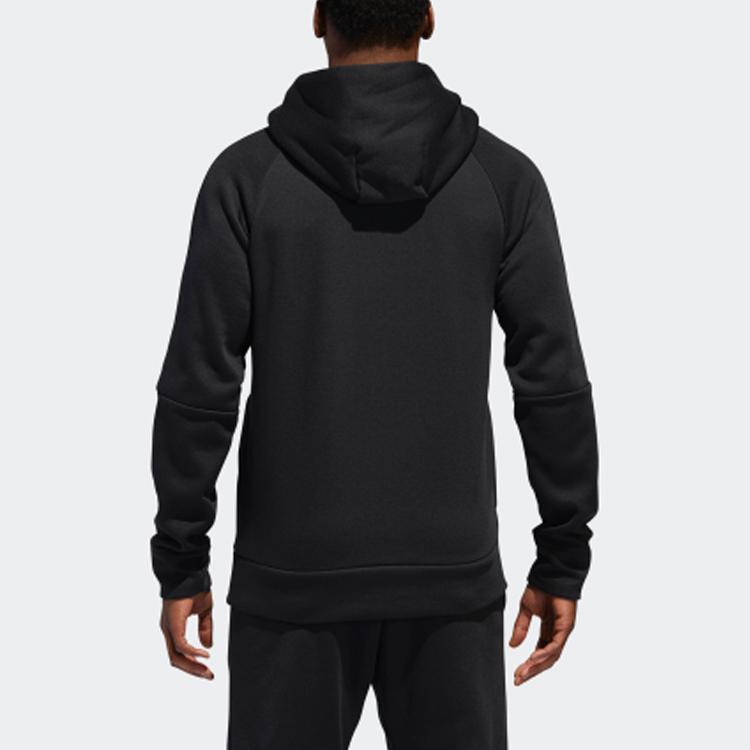 Adidas Harden Camo Shooter Basketball Hooded Jacket Men Outerwear Black CW6906