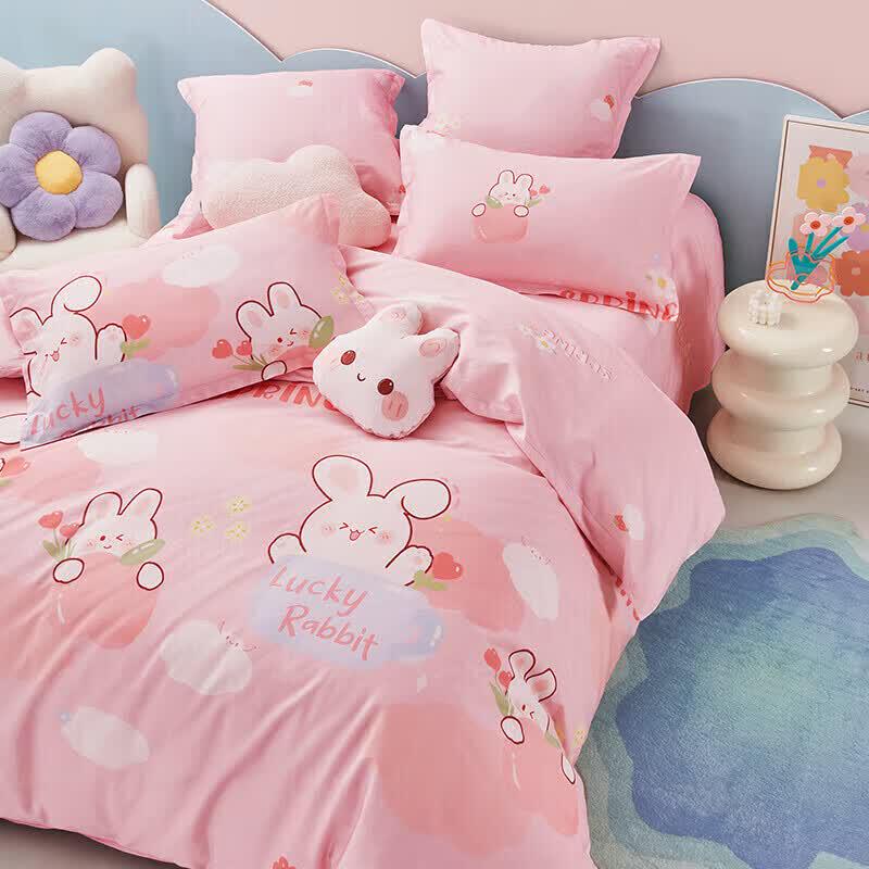 Luolai Children's Pure Cotton 3-Piece Bedding Set