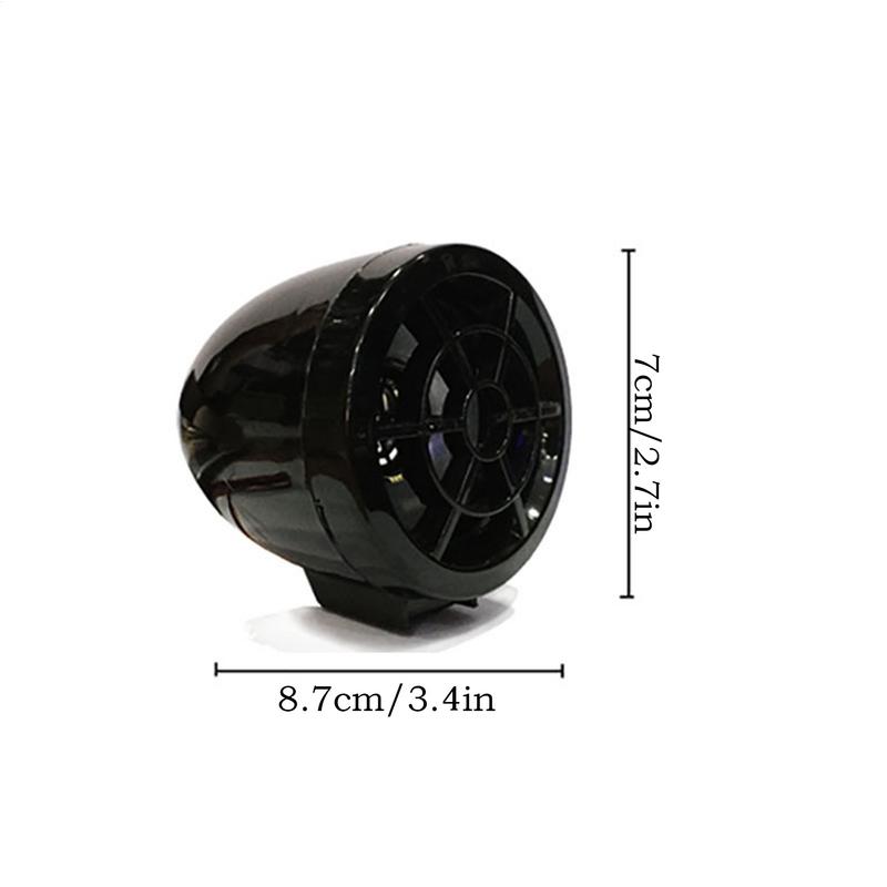 Motorcycle Bl Uetooth Speaker Waterproof FM Radio Speaker Riding Accessories Motorcycle Audio System Music Player 3 Modes