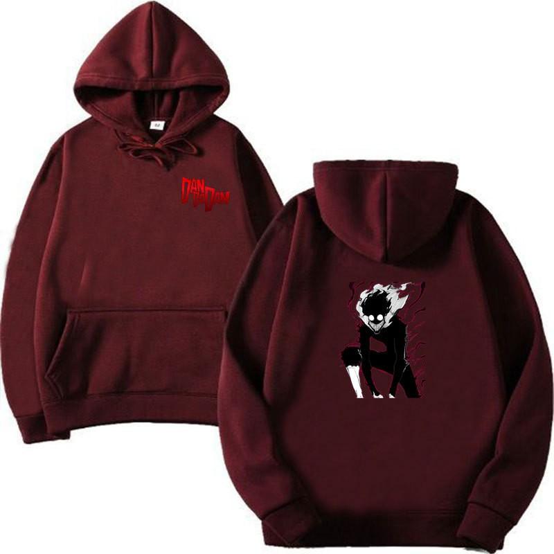 Dandadan Anime Inspired Oversized Hoodie Men Women Streetwear Casual Sweatshirt Fall