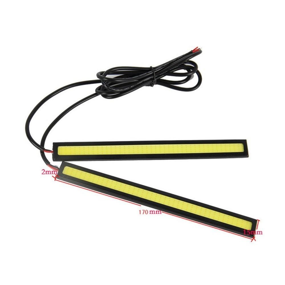 Światła Drl Cob Led 25W Dzienne