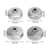 4Pcs Oil Filter Wrench Aluminum Alloy Efficient Oil Filter Cap Removal Tool Replacement For Bluebird