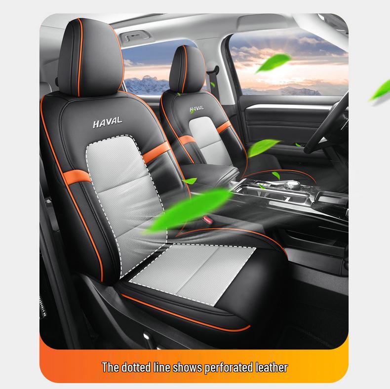 BYD Song Plus DMI Custom Leather Car Seat Cover, Full Wrap, Universal Fit for All Seasons, 5-Seater.