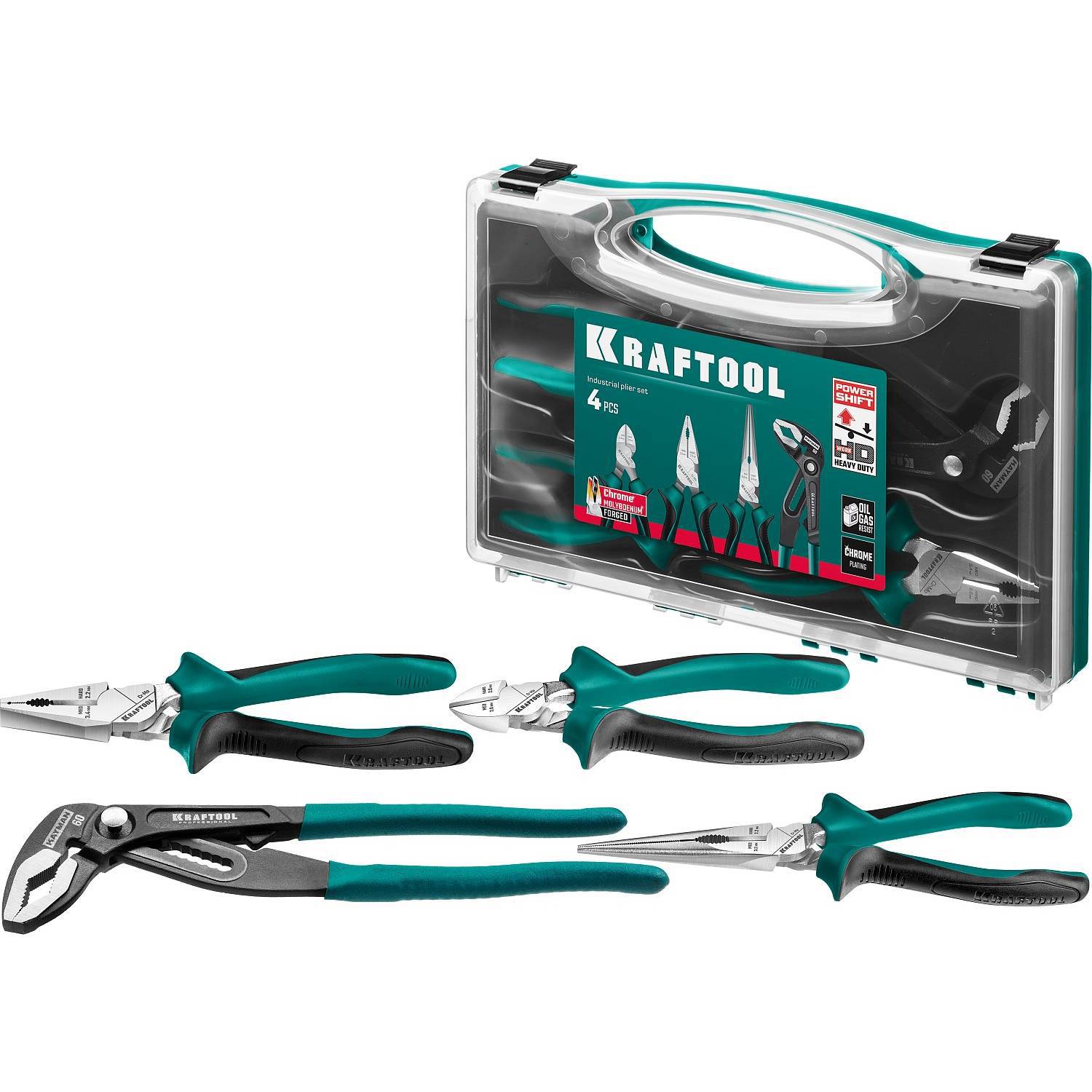 

Набор плоскогубцев Kraftool Extrem-4 22012
