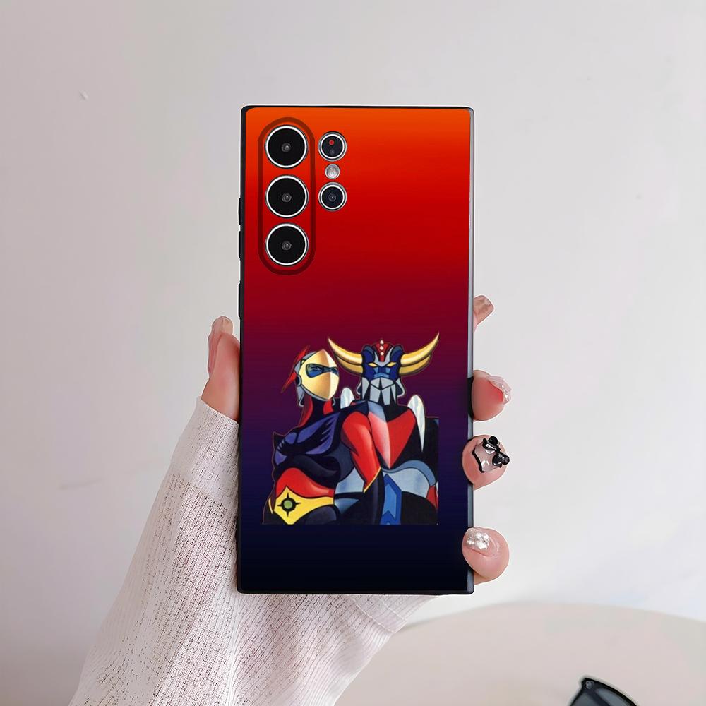 UFO cool R-Robot Grendizer Phone Case for Samsung S series s21 s22 s23 s24 s25 FE Plus Ultra TPU Soft to Skin-friendly case