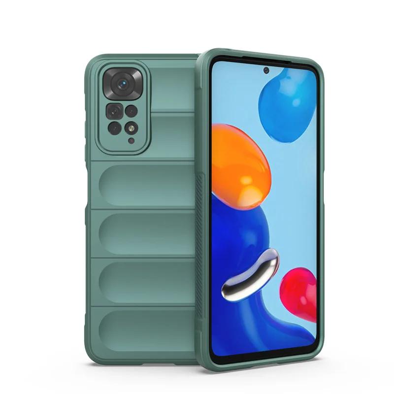 For Xiaomi Redmi Note 12 Pro 12S 4G Back Cover Phone Case For Soft Liquid Silicone Anti-fall Shockproof Protect Funda Coque