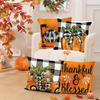 Autumn Maple Leaf Pillow Case Fall Maple Leaf Pumpkin Pillow Case Cover Thanksgiving Day Decoration Pillowcase Autumn Pillow