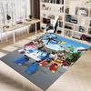 1pc Robotic Friends Adventure Carpet for Playroom Bedroom Living Room Sofa Home Decor,kids Game Area Rug Non-slip Floor Mat Y730157