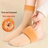 Newcomer Exclusive: 2 Pairs of Thick Winter Women's Snow Socks, Plus Velvet, Mid-Calf Cotton