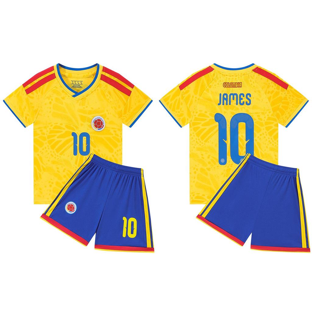 2627 Conjunto de Camiseta Mundial Infantil: Uniformes de Número Estrella para Portugal e Italia