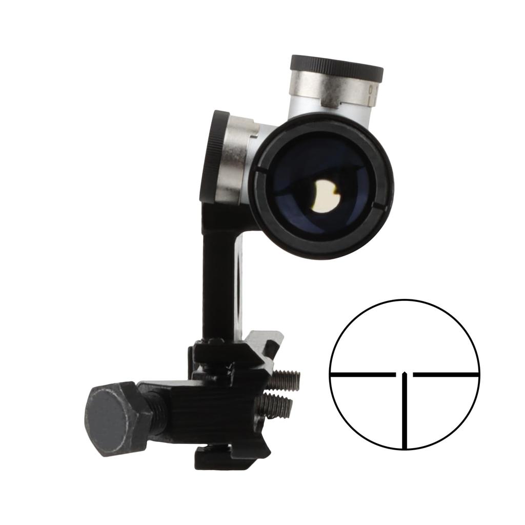 FOCUHUNTER 1300G Impact Tactical Mosin-Nagant 3.5x18 Scope, Resistant, Multi-Coated, 3-Post Reticle, Optics, Sight, Airsoft, Dress-Up