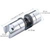 Shower Bracket Shower Rail Holder Adjustable 18~25mm ABS Chrome Shower Head Holder Bathroom Accessories Universal
