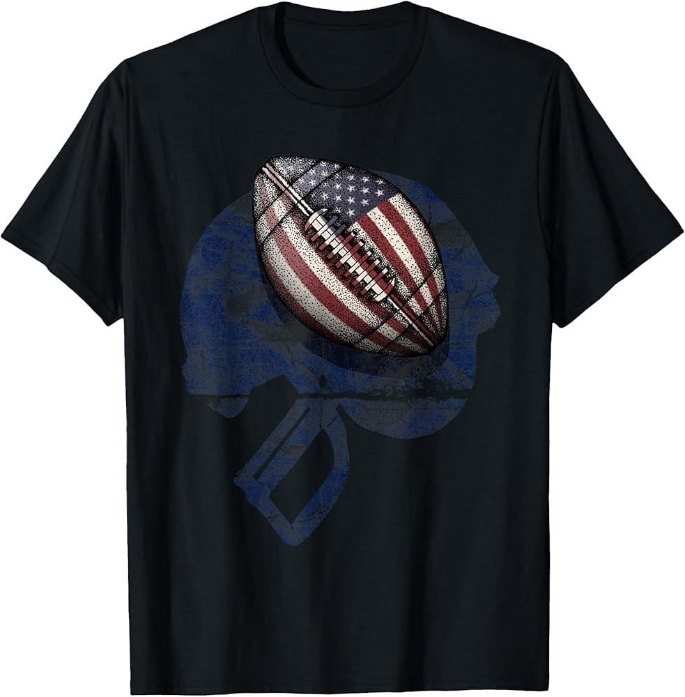 American Football Sports Ball Football Player Gift TShirt Unisex T-Shirt XXXXL