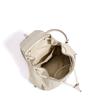 Japan and Korea Casual Drawstring Flip Backpack Women's Early Spring Niche Literary Style Commuting Portable Leather Women's Bag