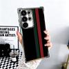 Luxury Sports Line Cool Stripe Plating Phone Case For Samsung Galaxy S24 S25 FE S26 Edge S23 Ultra S22 S21 Plus S20 Anti-Fall Ai