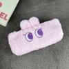 Rabbit Cartoon Crocodile Pencil Case Animal Plush Toy Highcapacity Kid Gifts