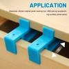 10/1Set Woodworking Jigs Closing Fixing Clip Wardrobe Closing Board Clip Carpentry Closing Fixed Clamp Tool Wood Marking Fixture