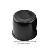 Trailer Hub Dust Cap Anti Wheel Cover with Flange Low-Profile Hubcap for