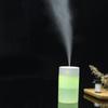 Mini Humidificateur 260ml Lumière LED Colorée Charge USB Blanc Simple Humidificateur de Bureau Portable pour Chambre Bureau Voiture