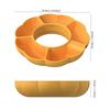 Silicone Snack Tray For 40 Oz Tumbler With Handle Cup Accessories Suitable For Parties Movies Shopping Driving