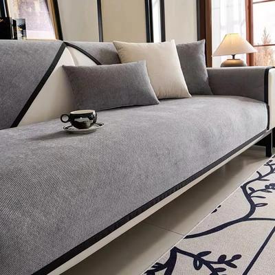 Nordic Chenille Sofa Covers Anti-slip Sofas Towel Couch Cover Corner Sofa Mat Machine Wash Furniture Protection for Living Room