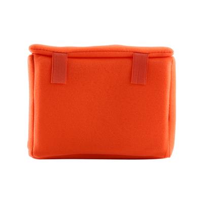 Bolsa Inserto Acolchoado para Câmera Inserção Divisória Interna para Câmera DSLR Estojo Protetor Bolsa (laranja)