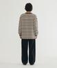 Covernat Multi-Stripe Long Sleeve Beige