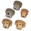 5PCS 7075 Aluminum Alloy 48P Pinion Gear Set Motor Gears Kit for 110 RC Car (16T?24T)