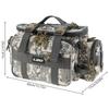 Fishing Tackle Bag Waist Pack Oxford Cloth Waterproof Fishing Tackle Storage Bag Shoulder Bag Outdoor Camping Crossbody Bag